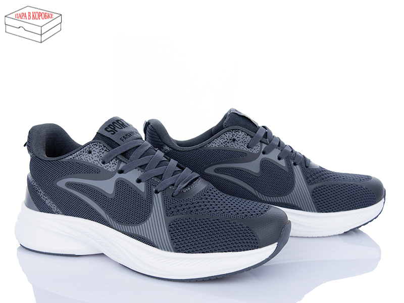 Кроссовки Laguna (40-45) A232 d.grey (деми)