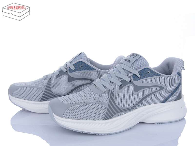 Кроссовки Laguna (40-45) A232 l.grey (деми)
