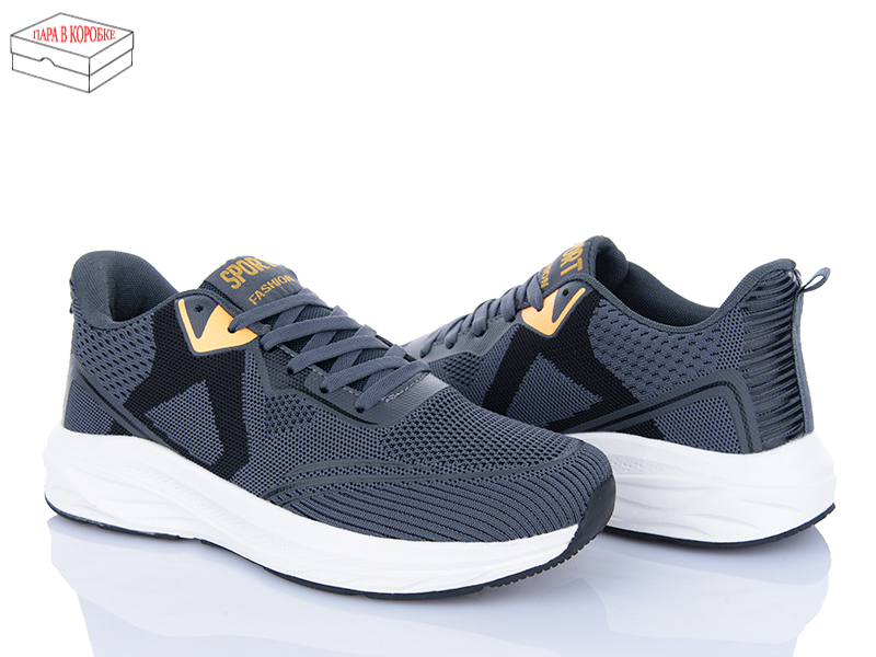 Кроссовки Laguna (40-45) A238 d.grey (деми)
