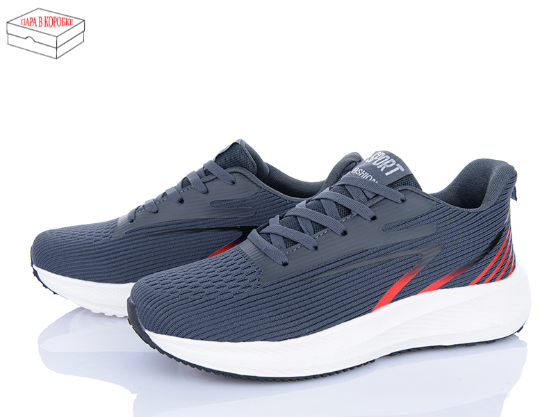 Кроссовки Laguna (40-45) A282 d.grey (деми)
