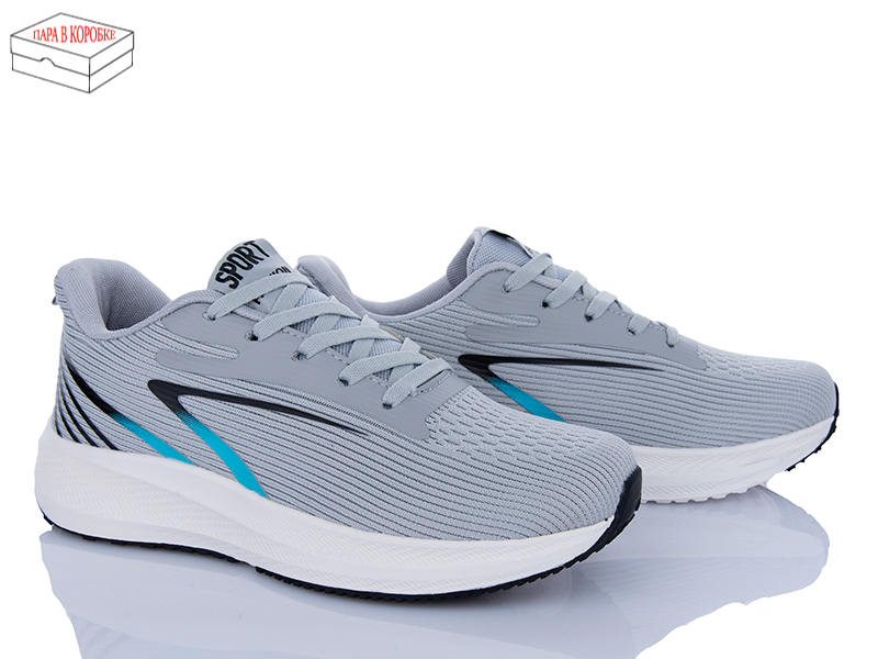 Кроссовки Laguna (40-45) A282 l.grey (деми)