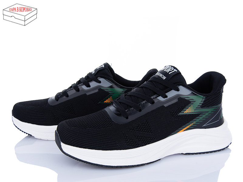 Кроссовки Laguna (40-45) A5061 black-white (деми)