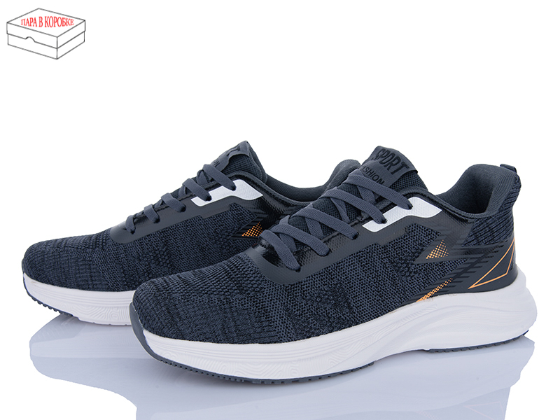 Кроссовки Laguna (40-45) A5061 d.grey (деми)