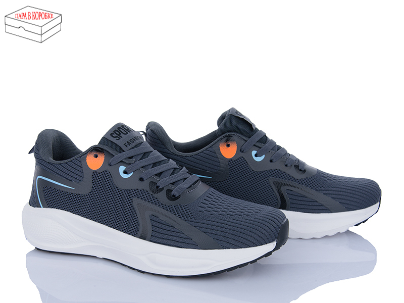 Кроссовки Laguna (40-45) A5063 d.grey (деми)