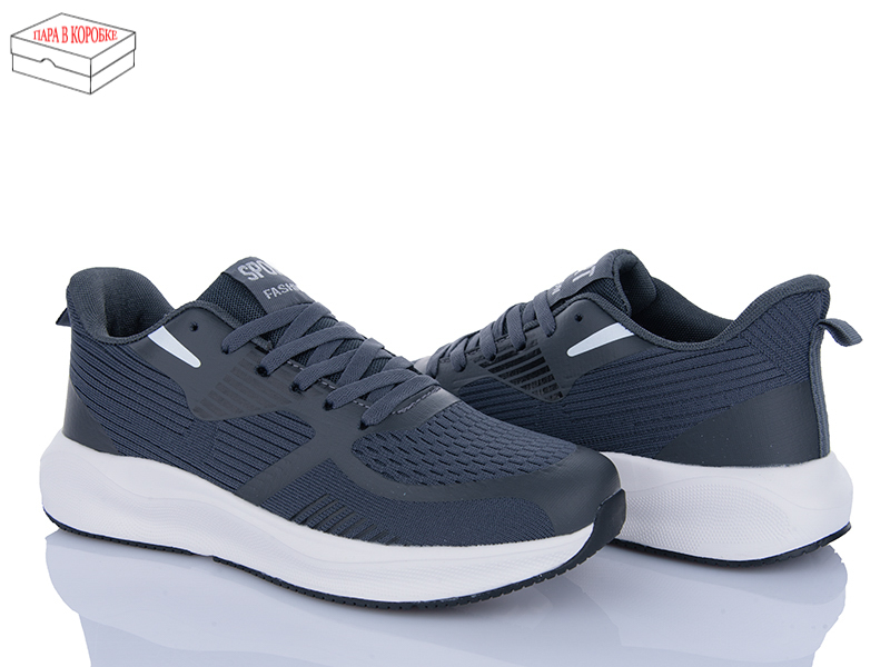 Кроссовки Laguna (40-45) A965 d.grey (деми)
