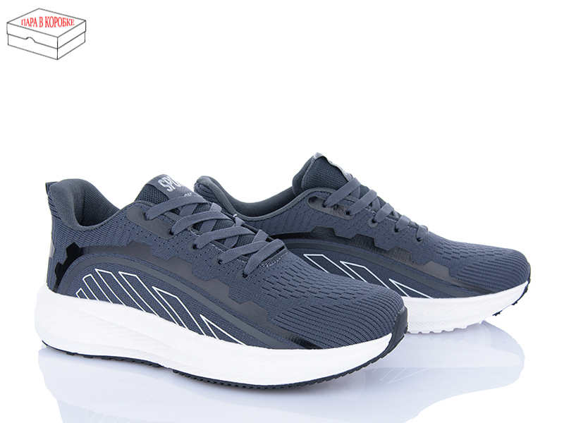 Кроссовки Laguna (40-45) A970 d.grey (деми)