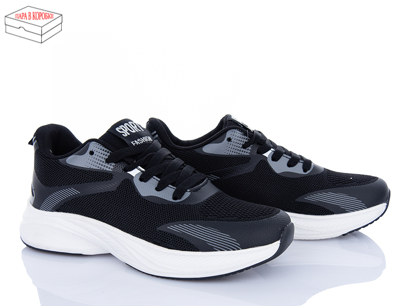 Кроссовки Laguna (36-41) B229 black-white (деми)
