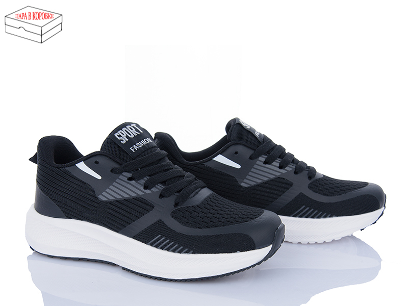 Кроссовки Laguna (36-41) B965 black-white (деми)