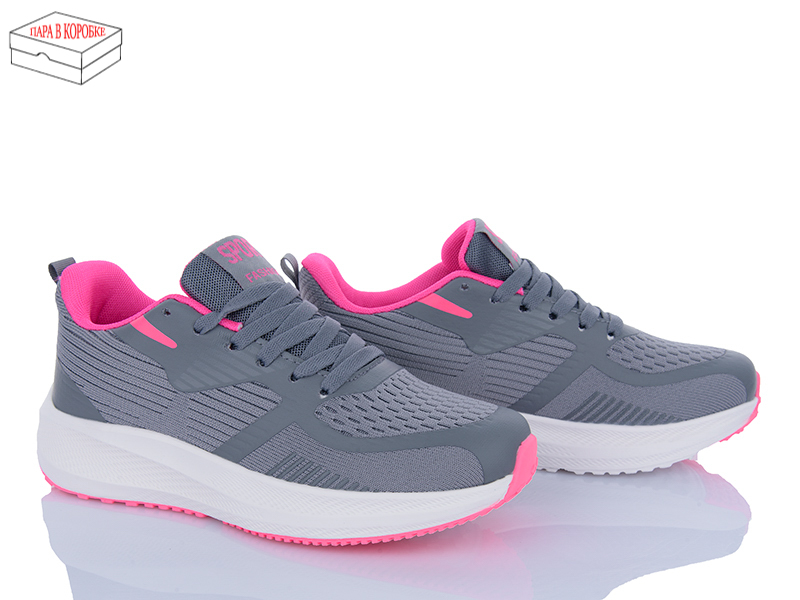 Кроссовки Laguna (36-41) B965 l.grey-plue (деми)
