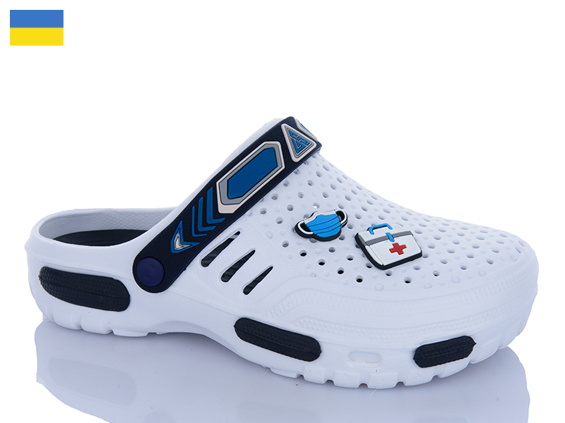 Кроксы Inblu (41-45) CM118 білий (лето)