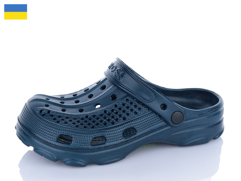 Кроксы Sanlin2 (36-41) SV021 т.синій (лето)