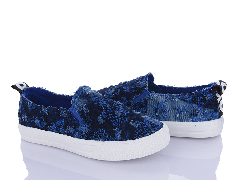 Слипоны Waldem (31-36) WH48 d.blue (деми)