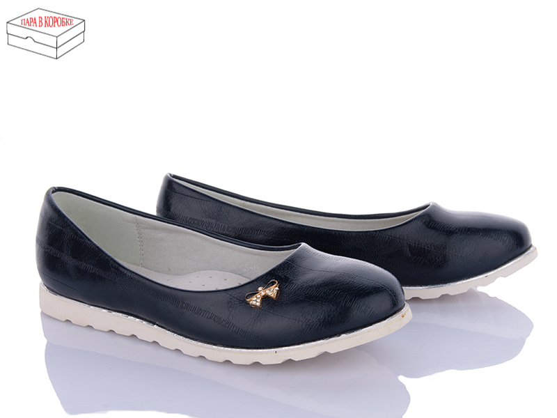 Туфли Waldem (31-36) WS02 dk.blue (деми)