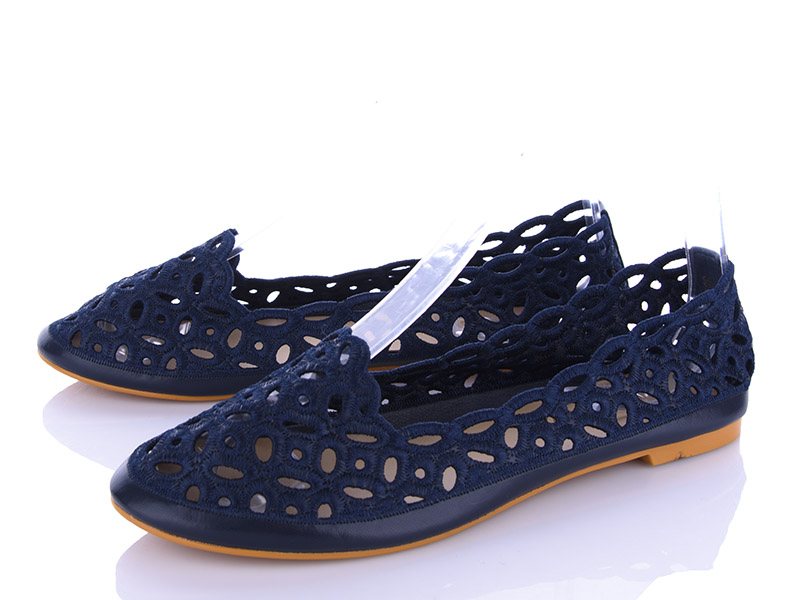 Балетки I.Trendy (36-41) 3590-103-6blue (лето)
