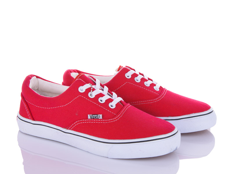Кеды VIOLETA (36-41) S17-V1 red-white (деми)