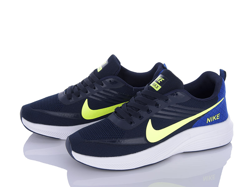 Кроссовки VIOLETA (40-44) MB04-H100 navy-green (лето)