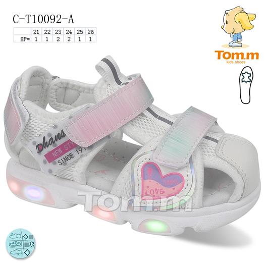 Босоножки ТОМ.М (21-26) 10092A (лето)