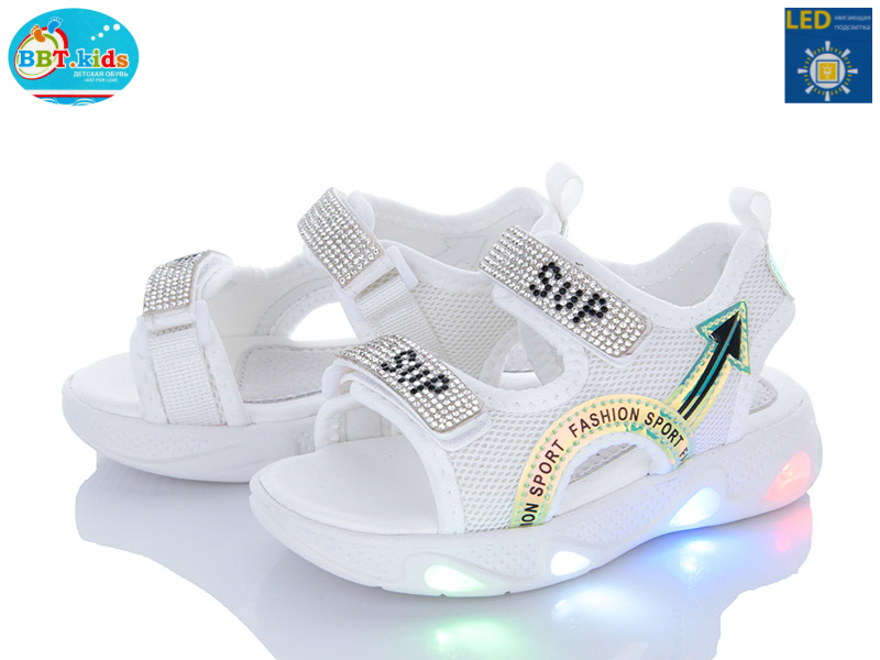 Босоножки BBT (26-31) L6565-2 LED (лето)
