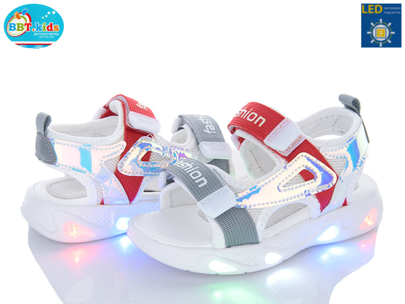 Босоножки BBT (26-31) L6569-2 LED (лето)