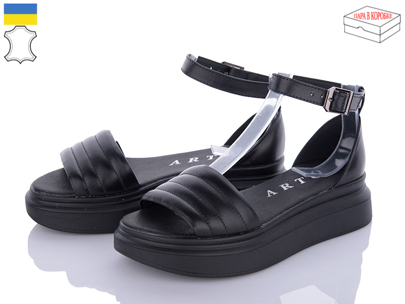 Босоножки Arto (36-40) 417 ч-к (лето)