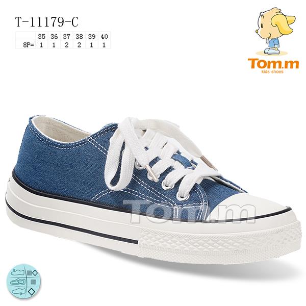 Кеды ТОМ.М (35-40) 11179C (деми)