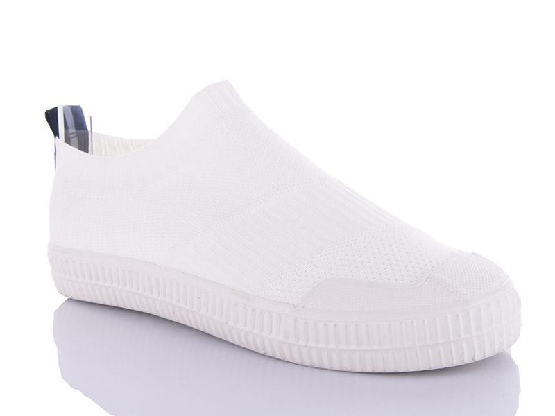 Кеды Comfort-baby (35-40) 2075-1 білий (лето)