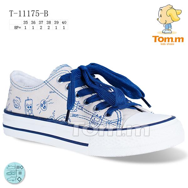 Кеды ТОМ.М (35-40) 11175B (деми)