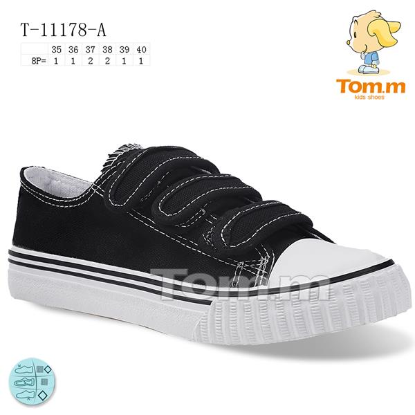 Кеды ТОМ.М (35-40) 11178A (деми)