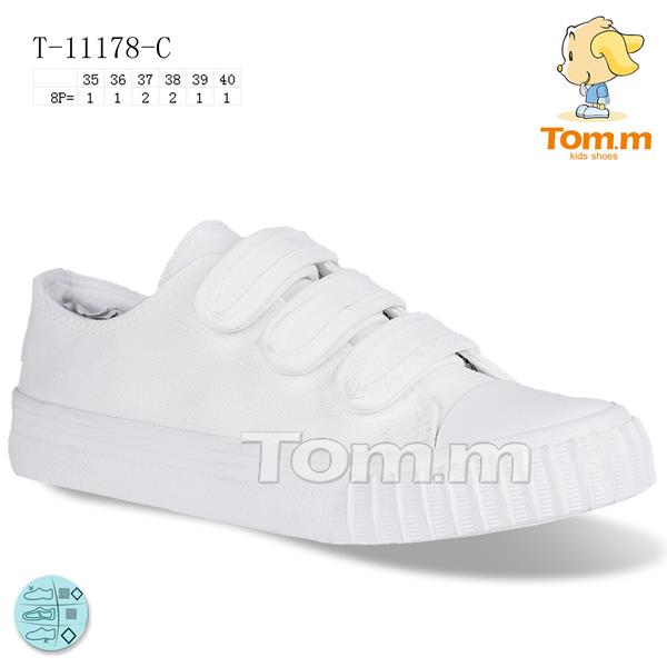 Кеды ТОМ.М (35-40) 11178C (деми)