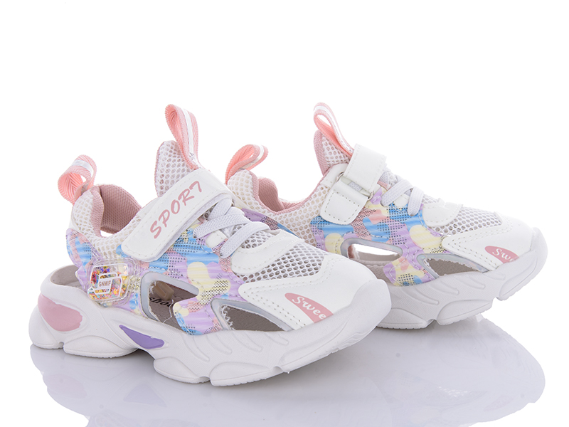 Кроссовки BIG (26-31) 3598-3039-6 pink (лето)
