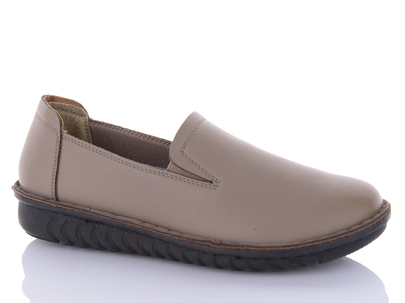 Туфли Republic (40-43) 2207 brown батал (деми)