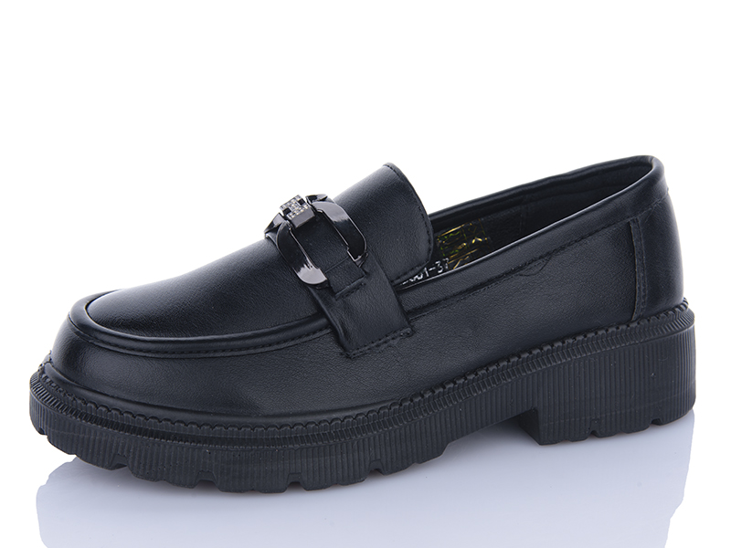 Туфли Red-Sun (37-42) JSD001 black (деми)