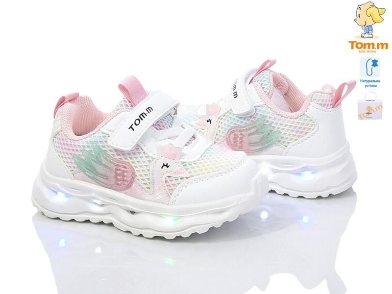 Кроссовки ТОМ.М (21-26) 11483F LED (деми)