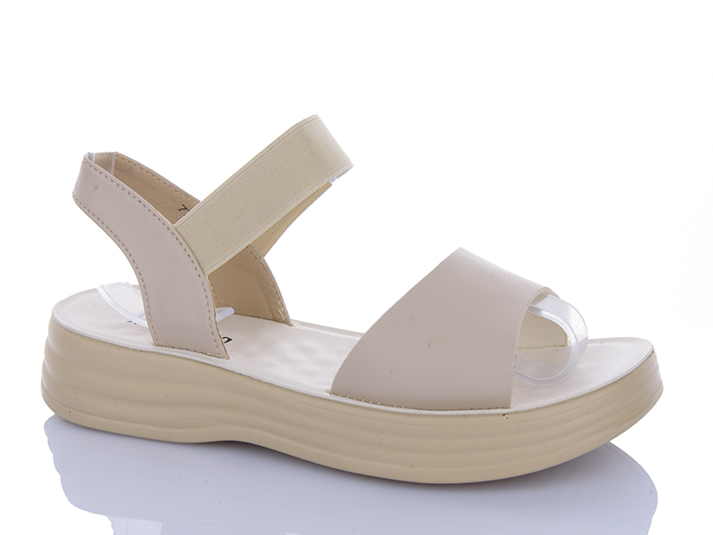Босоножки Minghong (37-42) 7717 масажка beige (лето)