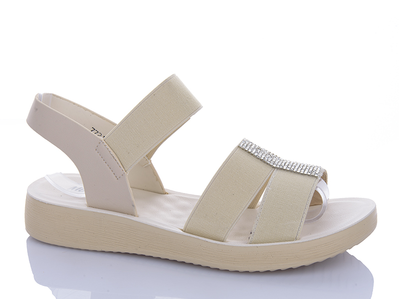 Босоножки Minghong (37-42) 7721 масажка beige (лето)