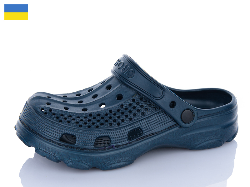 Кроксы Inblu (36-41) SV21 т.синій(36-41) (лето)