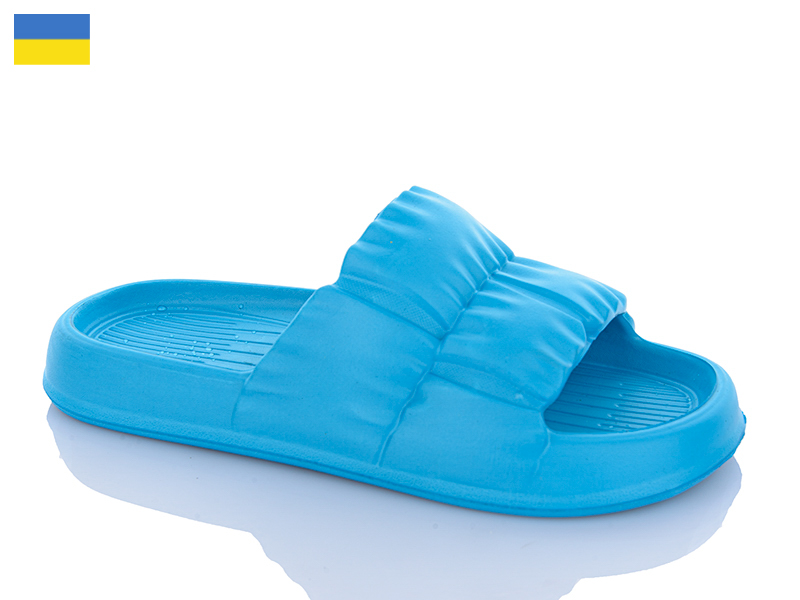 Шлепанцы Inblu (36-41) Ірис бірюзовий (лето)