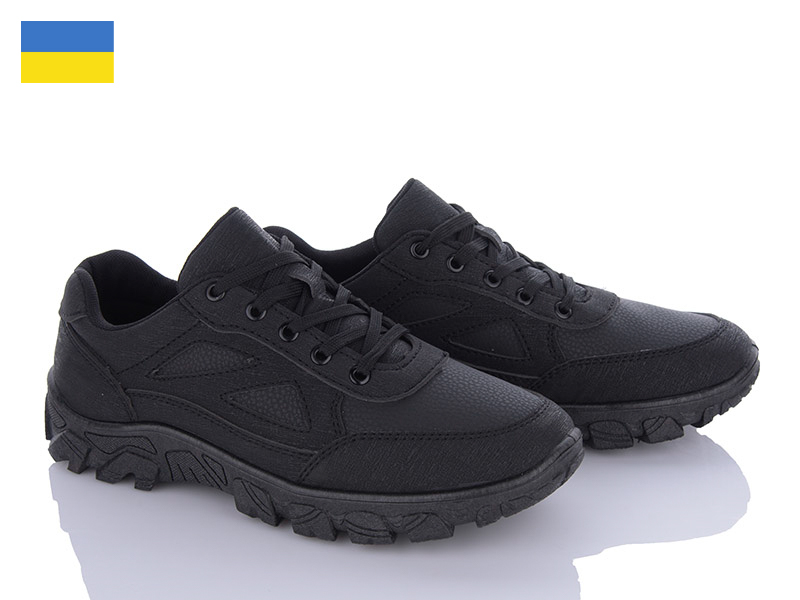 Кроссовки LVOVBAZA (40-45) Bromen B&R 050 чорний (деми)
