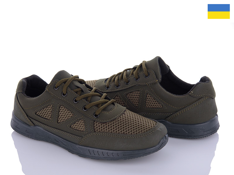 Кроссовки LVOVBAZA (40-45) Bromen B&R Н43 хаки (деми)