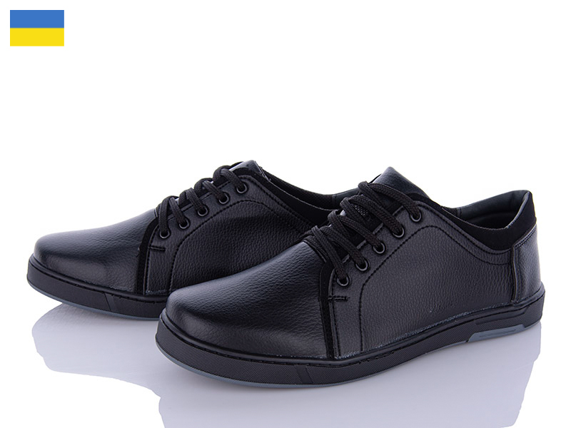 Кроссовки LVOVBAZA (40-45) Yulius 75 чорний (деми)