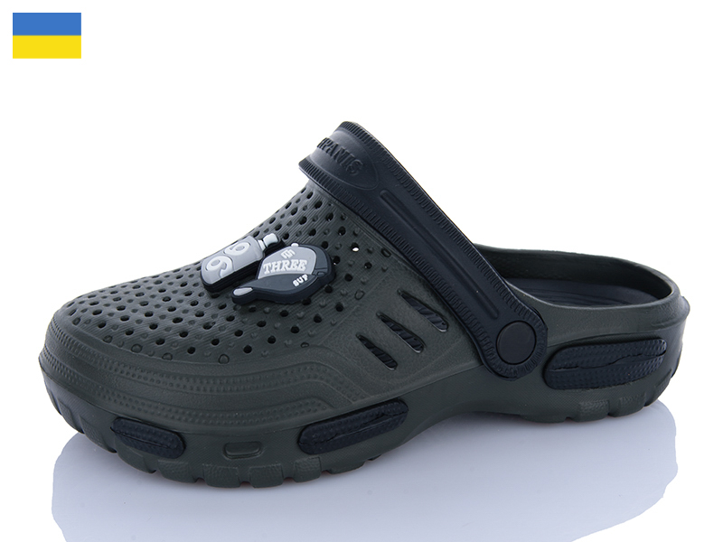 Кроксы Progress (36-40) DS48 хакі (лето)