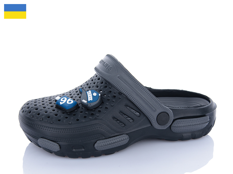 Кроксы Progress (36-40) DS48 чорний (лето)