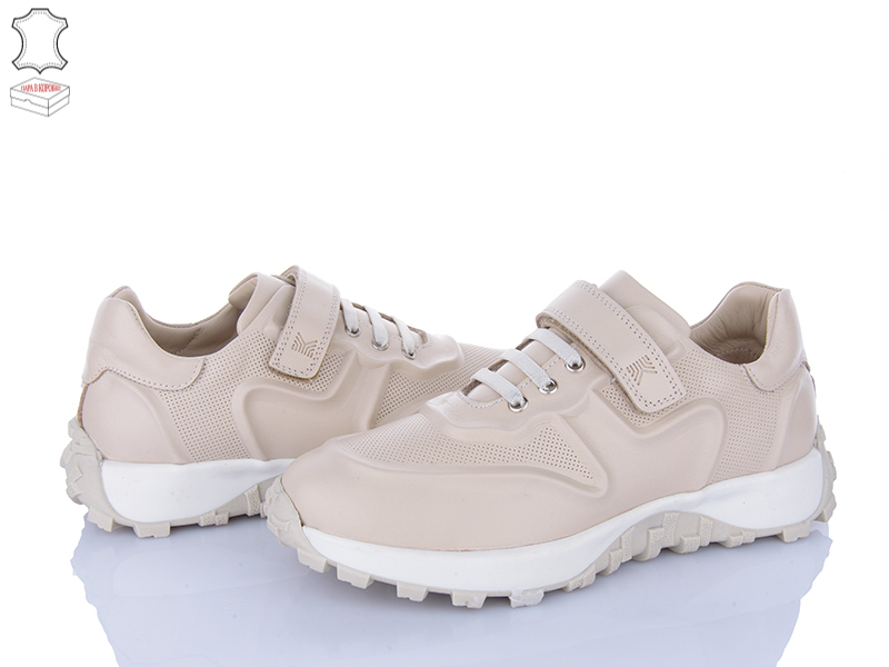 Кроссовки Calorie (37-40) 0054-16 бежевий (деми)