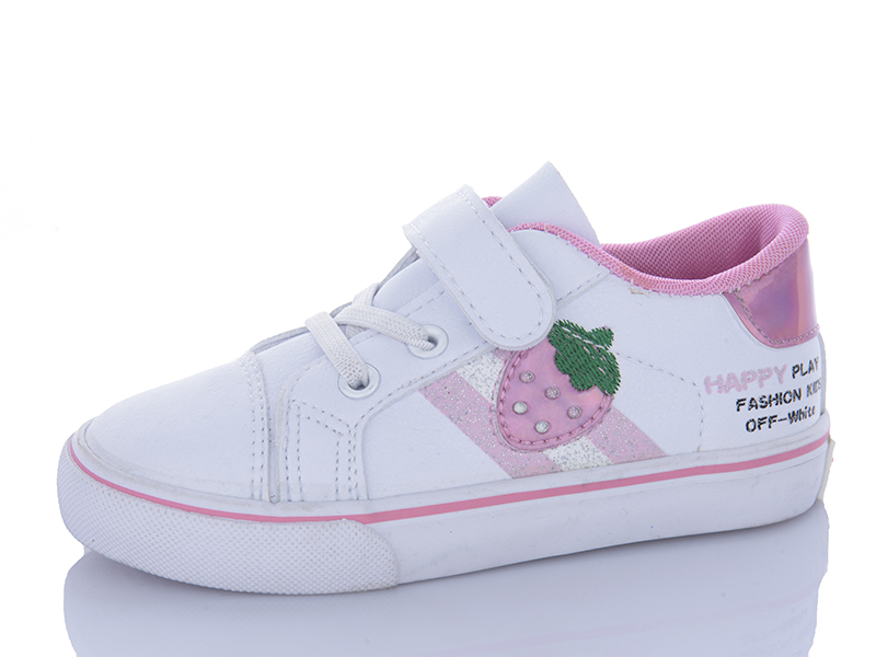 Кеды Comfort-baby (25-30) 80230 біл-рожевий (25-30) (деми)