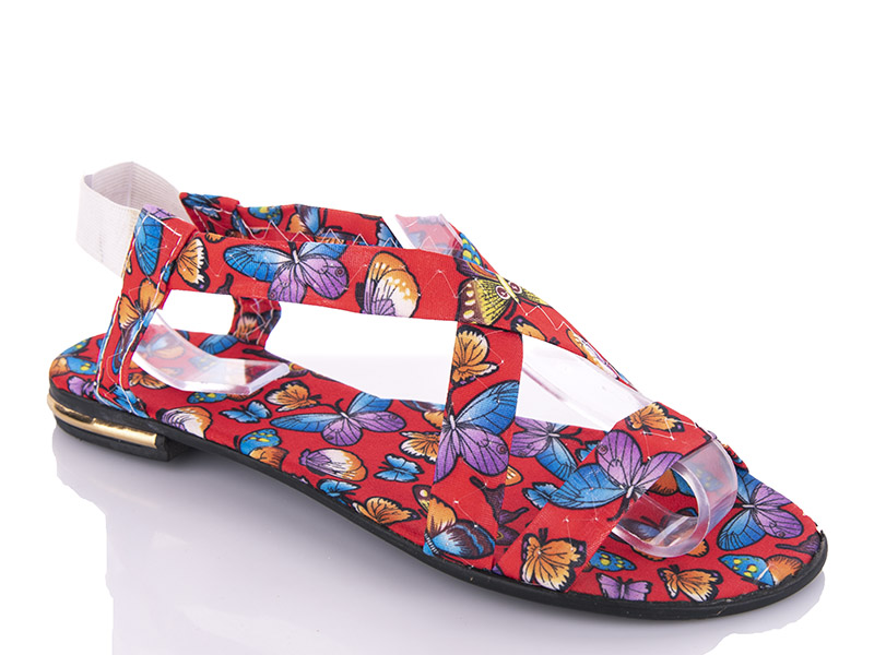 Босоножки Gurkem (36-40) Samiri 10214 red (лето)