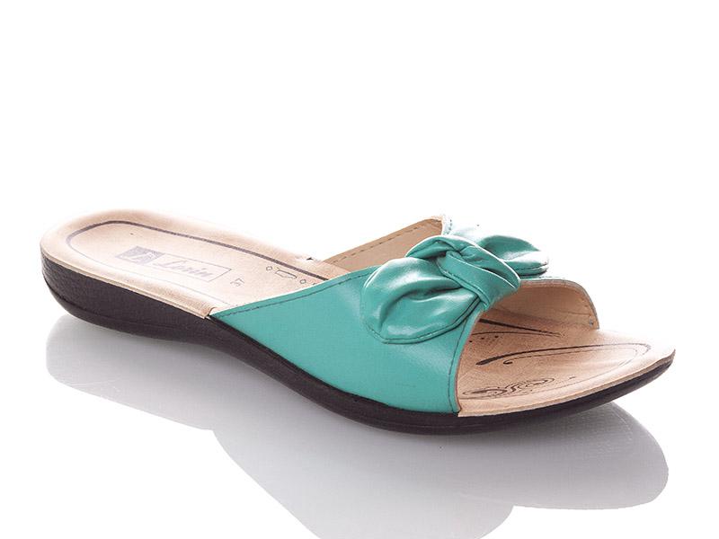 Шлепанцы Gurkem (36-40) WN7147 green (лето)