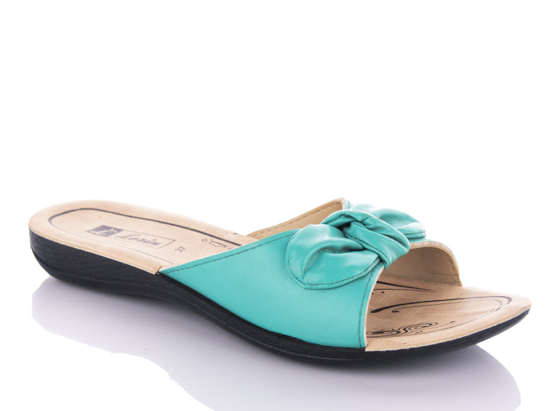 Шлепанцы Gurkem (36-40) WN7147 l.green (лето)