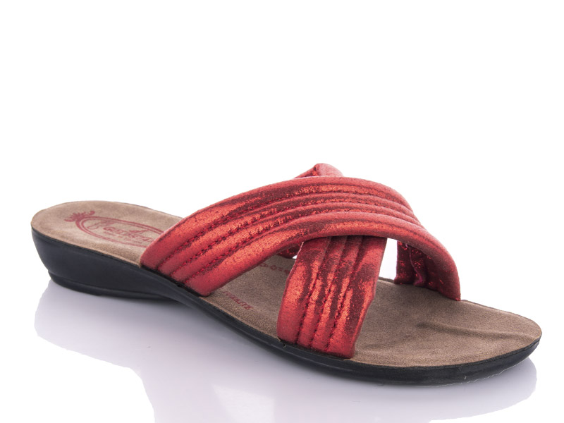 Шлепанцы Gurkem (36-40) WN7153 red (лето)