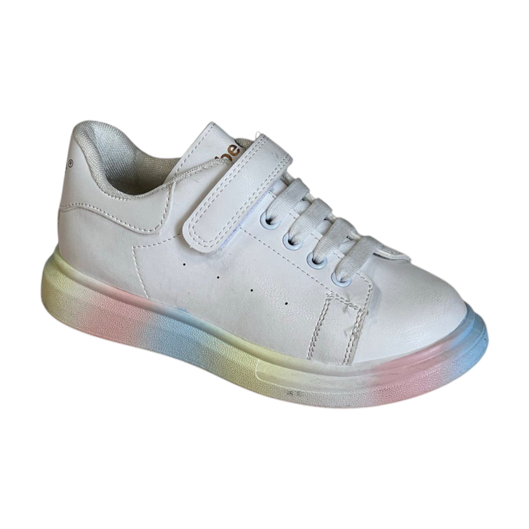 Кроссовки DvaClibee (32-37) Apa-L502A white (деми)