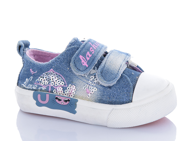 Кеды Comfort-baby (20-25) 518-1 блакитний (20-25) (деми)